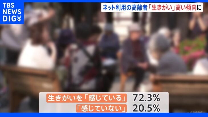 高齢者の2割が「生きがい持たず」2022年版「高齢社会白書」｜TBS NEWS DIG