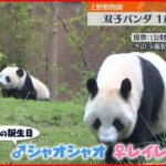 【上野の双子パンダ】23日1歳の誕生日 「あのピンク色の小さい赤ちゃんが…」
