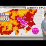 真夏の暑さ“梅雨明け”間近か　26日も猛暑続く　関東北部などで雷雨　川の増水に注意(2022年6月25日)