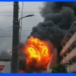 「仕事でストレスがあった」従業員の男（32）を放火の疑いで逮捕 埼玉・草加市の建築資材店全焼で｜TBS NEWS DIG