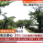 【猛暑】関東で38度超えも 千葉県に熱中症警戒アラート
