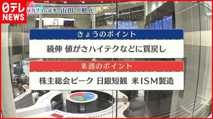 【6月24日の株式市場】株価見通しは？山田勉氏が解説