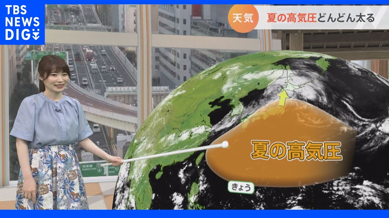 【6月25日 関東の天気】来週にかけて危険な暑さに|TBS NEWS DIG