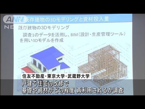 戸建て新築より改修のほうがCO2排出半分　東大など試算(2022年6月16日)