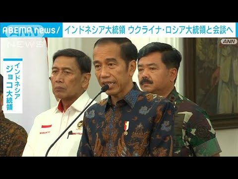 G20議長国インドネシアの大統領　ウクライナとロシア訪問へ(2022年6月23日)