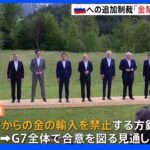 G7サミット閉幕 ロシアへの新たな制裁に「金の禁輸」打ち出す｜TBS NEWS DIG
