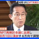 岸田総理 NPT再検討会議に出席で調整 日本の総理として初｜TBS NEWS DIG
