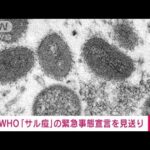 【速報】WHO「サル痘」の緊急事態宣言を見送り　50カ国超で3000人以上感染確認(2022年6月26日)