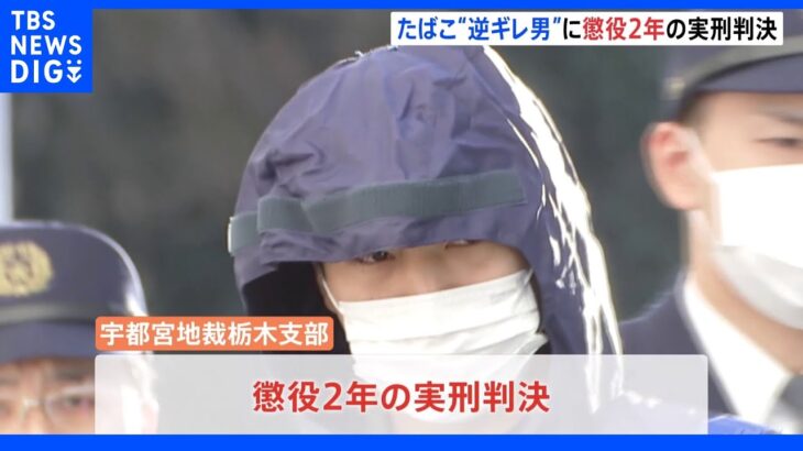 たばこ“逆ギレ”男に懲役2年の実刑判決　電車内で喫煙を注意した男子高校生に暴行｜TBS NEWS DIG