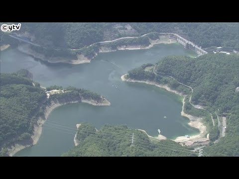 兵庫県の一庫ダムの貯水率低下　７日から猪名川で２０％取水制限　住民生活に影響なし