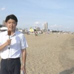 須磨海水浴場で３年ぶりに海開き　セレモニーなどなく静かな初日に　“ウィズ・コロナ”感染対策は？