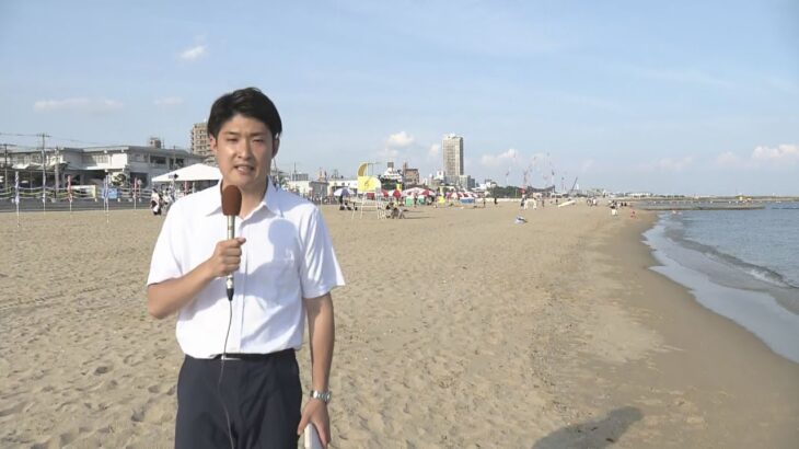 須磨海水浴場で３年ぶりに海開き　セレモニーなどなく静かな初日に　“ウィズ・コロナ”感染対策は？