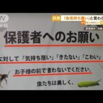 【話題】「虫気持ち悪い言わないで」保護者へ…“子どもの感情大事に”　沖縄の企画展(2022年7月8日)