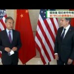 米中外相が対面での会談 ウクライナ侵攻後初めて　(2022年7月10日)