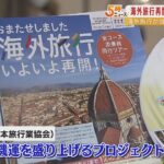 「２年間止まっていましたから…」旅行会社などが『海外旅行の販売再開』のＰＲ企画（2022年7月15日）