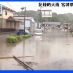 東北・九州で記録的大雨 宮城県で河川決壊などの被害、17日も雷を伴って雨が激しく降るおそれ 厳重警戒を｜TBS NEWS DIG