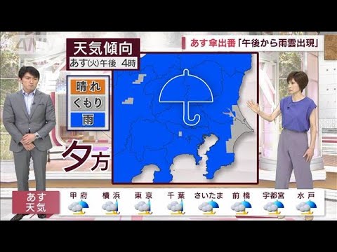 【関東の天気】「海の日」過ぎたら　今週再び猛暑に(2022年7月18日)