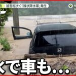 【大気”不安定”】日本各地で“危険な雨” 九州や山口県で「線状降水帯」4回発生