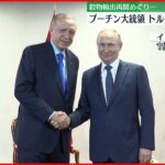 【プーチン大統領】トルコ大統領と会談 穀物輸出めぐり…評価の一方“注文”も