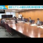 熱中症対策「エアコンの適切な利用」「屋外ではマスク外す」政府(2022年7月22日)