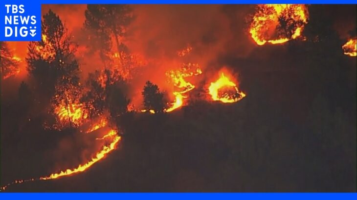 米カリフォルニア州ヨセミテ国立公園周辺で山火事 知事が非常事態宣言｜TBS NEWS DIG