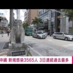 【速報】沖縄 新規感染3565人　3日連続過去最多(2022年7月14日)
