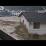 中国・四川省で土石流　6人死亡12人不明　13の村や町に大雨被害(2022年7月17日)