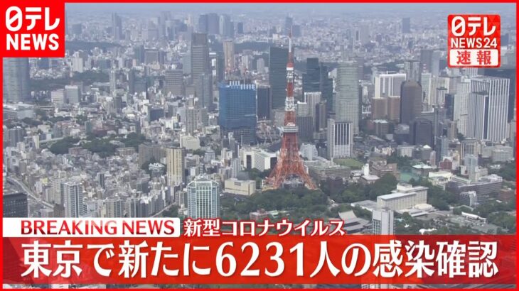 【速報】東京6231人の新規感染確認 新型コロナ 11日