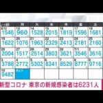 【速報】東京の新規感染6231人　(2022年7月11日)