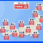 【7月1日 朝 気象情報】これからの天気｜TBS NEWS DIG