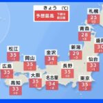 【7月2日 朝 気象情報】これからの天気｜TBS NEWS DIG