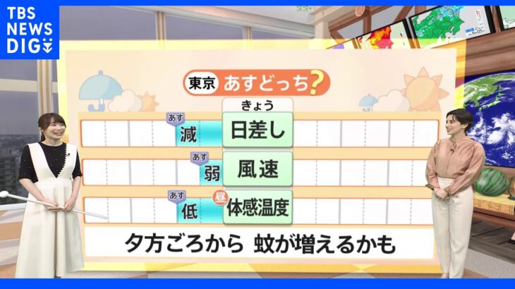 【7月28日 関東の天気】あすも激しい雷雨に注意｜TBS NEWS DIG