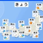 【7月9日 朝 気象情報】これからの天気｜TBS NEWS DIG