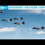 米韓空軍の最新鋭機F35Aが初の合同訓練(2022年7月14日)