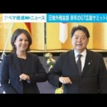 日独外相、核兵器なき世界へ連携強調　来年のG7広島を念頭(2022年7月11日)