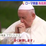 カナダ訪れ　ローマ教皇　先住民への虐待謝罪｜TBS NEWS DIG