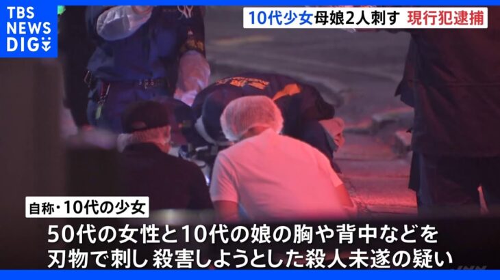 【速報】東京・渋谷で自称10代少女が親子を刺す 殺人未遂で現行犯逮捕 京王井の頭線・神泉駅付近｜TBS NEWS DIG