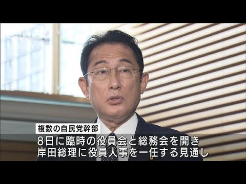 岸田総理大臣　10日に内閣改造と党役員人事へ(2022年8月6日)