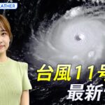 【お天気ライブ】台風11号 最新情報　夏終わり秋の台風シーズンへ | TBS NEWS DIG Weather