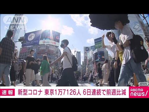 【速報】東京　新たに1万7126人の感染確認　死亡25人　重症38人(2022年8月27日)
