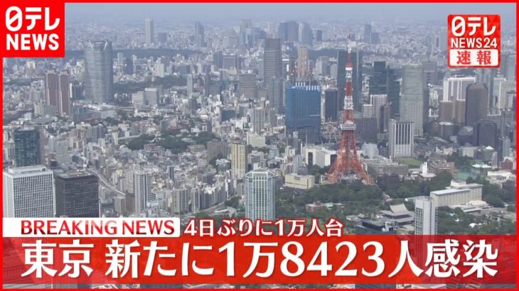 【新型コロナ】東京1万8423人の感染確認 26日