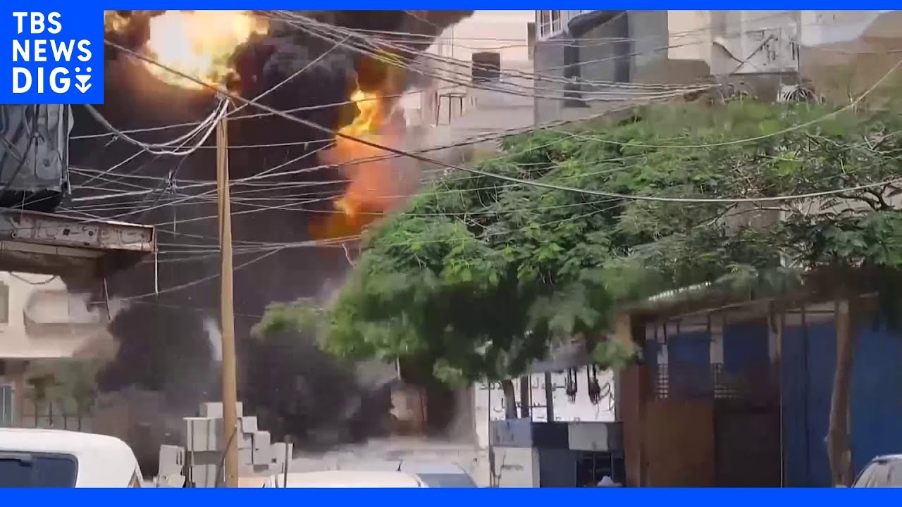 イスラエル軍「作戦は1週間続く」｜TBS&nbsp;NEWS&nbsp;DIG