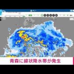 【速報】青森県で線状降水帯による顕著な大雨(2022年8月3日)