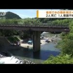 静岡と愛知で水の事故相次ぐ　2人死亡　1人意識不明(2022年8月1日)