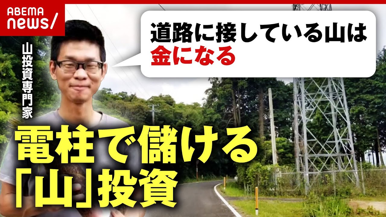 【投資】「山の電柱」で収益？固定資産税対策は？”1円の山”が巨額利益を産むカラクリ