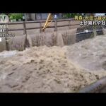 青森、秋田で土砂崩れや冠水　線状降水帯相次ぎ発生(2022年8月3日)