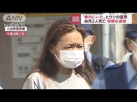 「子どもと車内にいた」とウソの証言 “熱中症”で幼児2人死亡　逮捕の母親は知人と…(2022年8月3日)