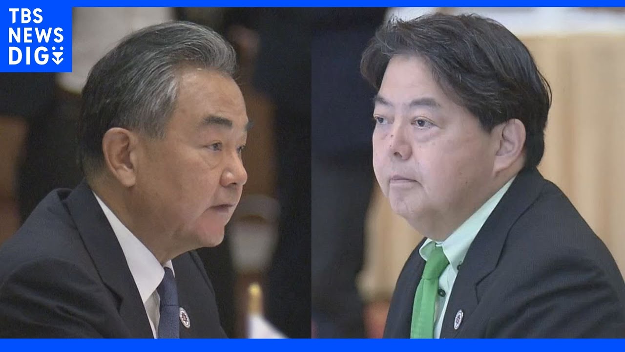 【速報】日中外相会談中止　中国軍事演習への“懸念”受け中国側判断｜TBS&nbsp;NEWS&nbsp;DIG