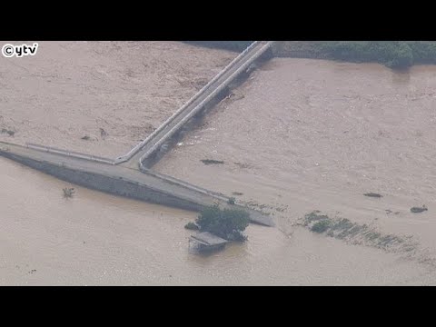 滋賀・長浜市で高時川が氾濫　２６６５世帯に避難指示　大雨のピーク過ぎるも土砂災害に警戒