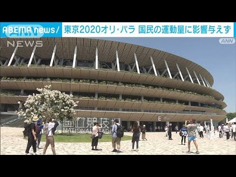 東京五輪は国民の運動習慣に影響与えず　東大研究結果(2022年8月6日)